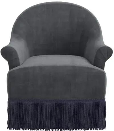 Marie Swivel Chair - Velvet