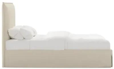 Maura Slipcover Bed - Linen - Ivory