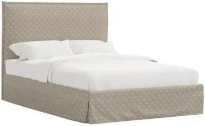 Maura Slipcover Bed - Francie - Brown