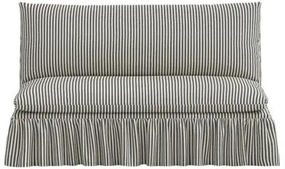 Thelma Settee - Jane Stripe - Gray