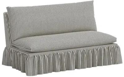 Thelma Settee - Jane Stripe - Gray