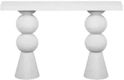 Maddox Console Table - White