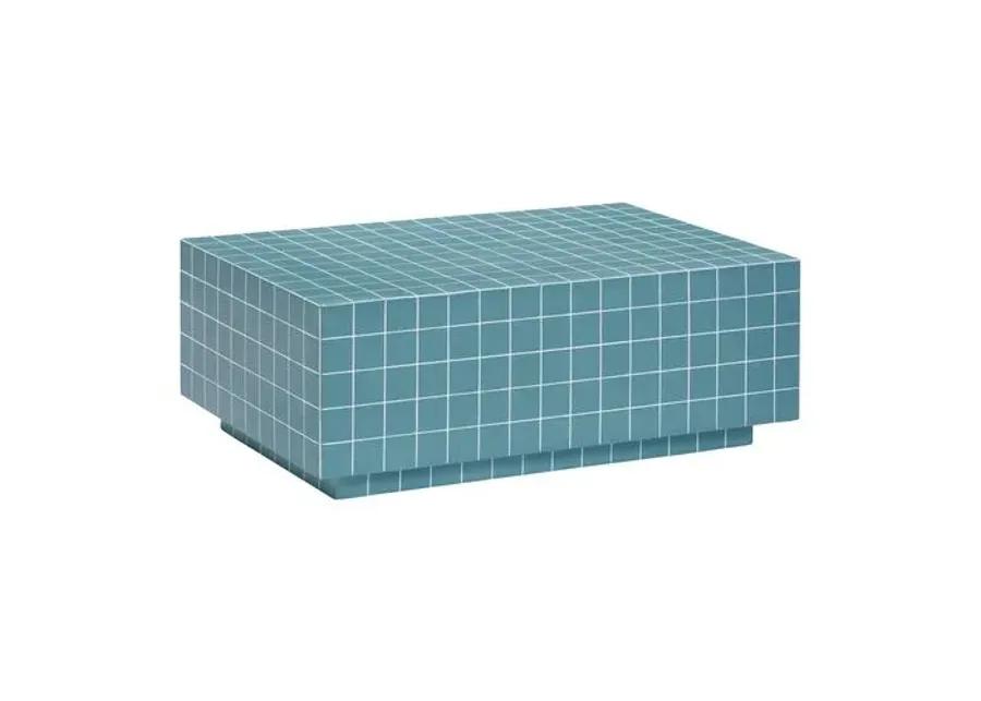 Lyla Tile Indoor/Outdoor Coffee Table - Blue