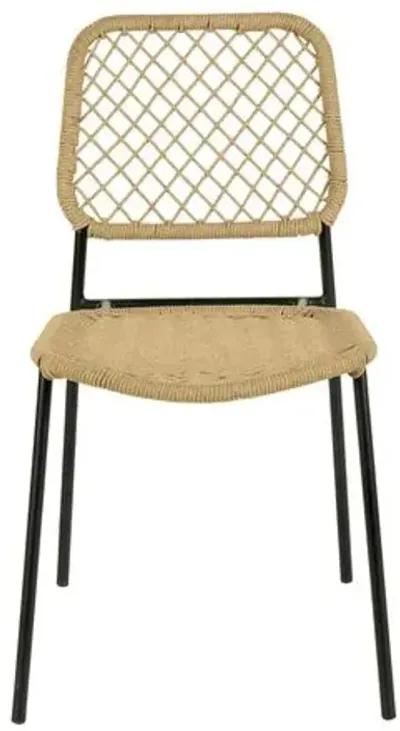 Trinity Rope Outdoor Dining Chair - Brown