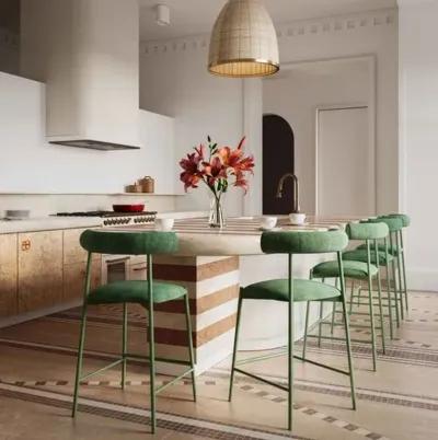 Ryder Bar Stool - Green