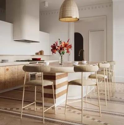 Ryder Bar Stool - Beige