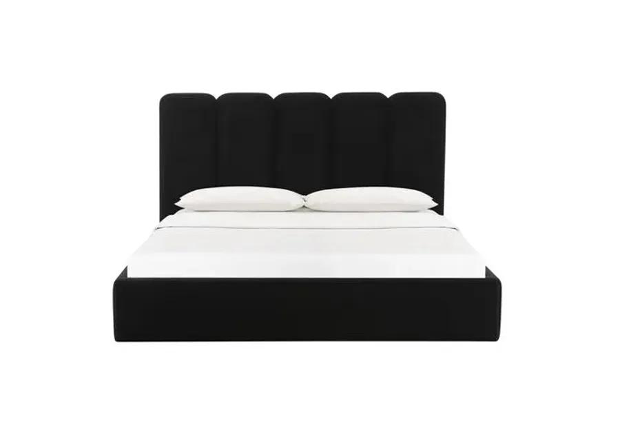 Serenity Bed - Velvet - Black