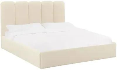 Serenity Bed - Velvet - White