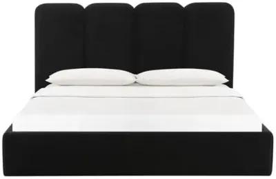 Serenity Bed - Velvet - Black