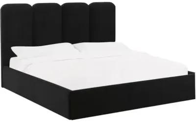 Serenity Bed - Velvet - Black