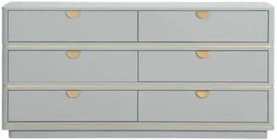 Remi 6-Drawer Dresser - Gray