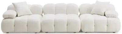 Hudson Modular Sofa - Cream Vegan Shearling