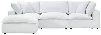 Benji Performance Modular 4-Pc Sectional - White