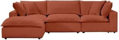 Benji Performance Modular 4-Pc Sectional - Red