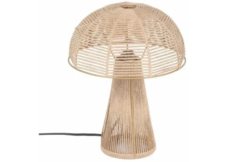 Weston Jute Table Lamp - Brown