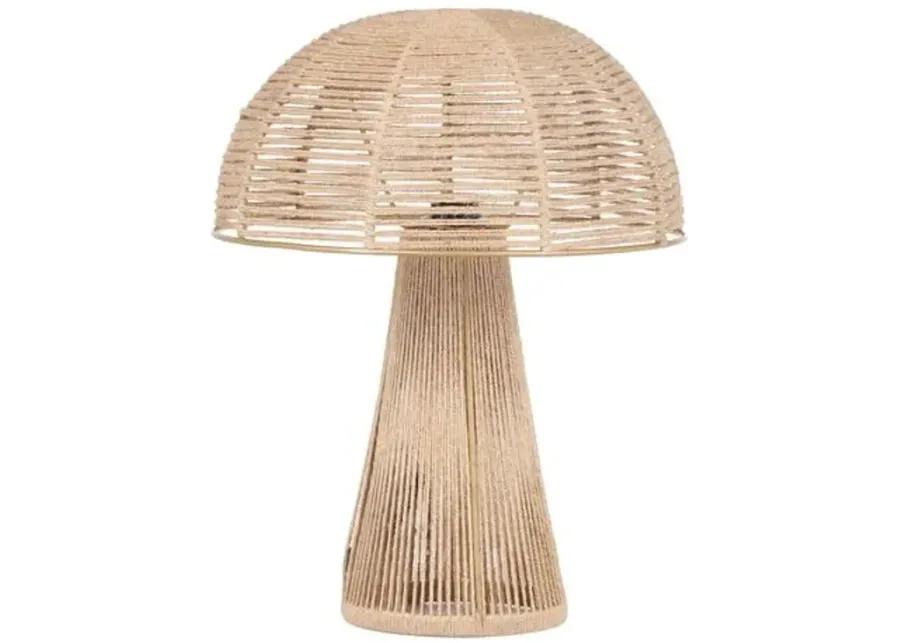 Weston Jute Table Lamp - Brown