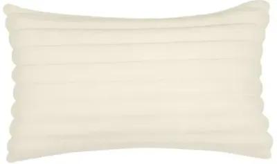 Nora Vegan Fur Channeled Lumbar Pillow