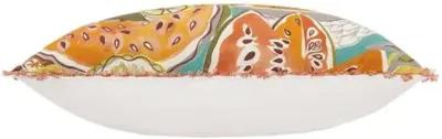 Calypso Colorful Fruit Lumbar Pillow - Orange/Yellow