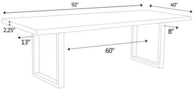 Joshua U-Base Dining Table