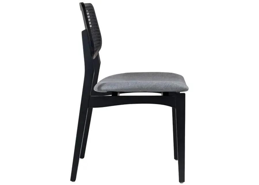 Kylo Cane Side Chair - Gray