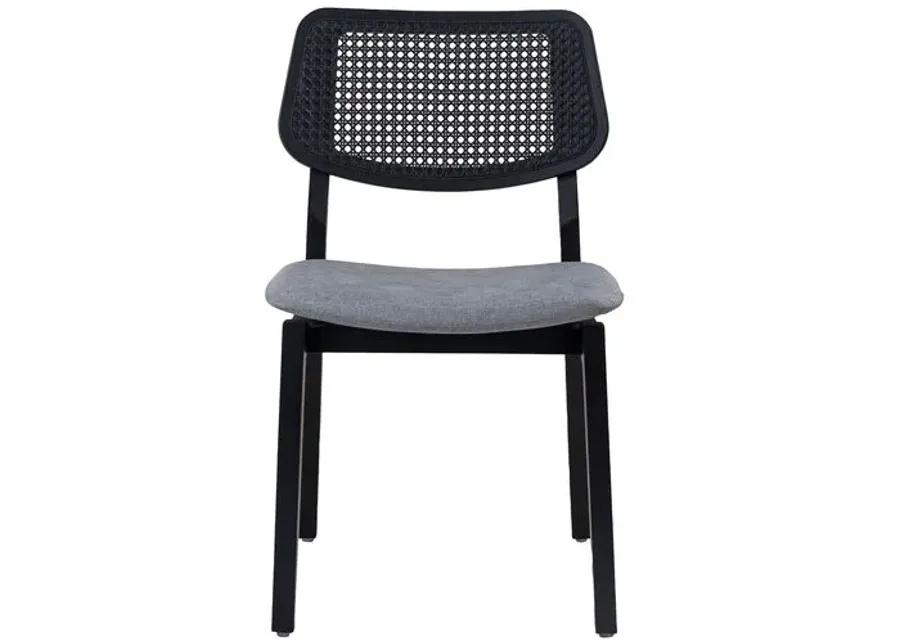 Kylo Cane Side Chair - Gray