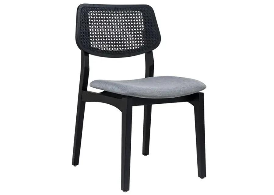 Kylo Cane Side Chair - Gray