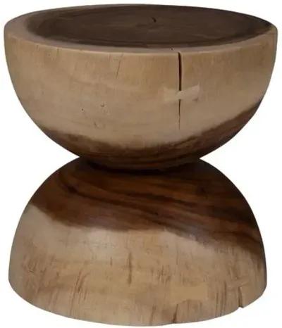 Marne Accent Stool - Natural - Brown