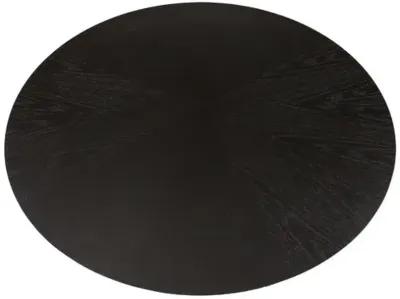 Monica Wooden Top Round Dining Table