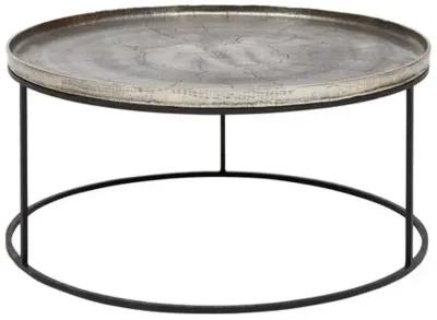 Kayley Round Coffee Table - Silver