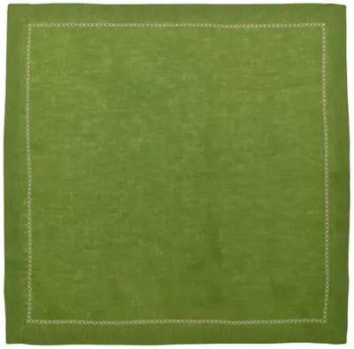 Set of 4 Classic Napkins - Kim Seybert - Green