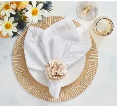 Set of 4 Dream Weaver Placemats - Kim Seybert - Beige