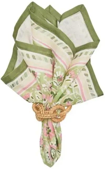 Set of 4 Mira Napkins - Kim Seybert - Multi