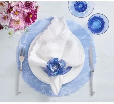 Set of 4 Cloud Placemats - Kim Seybert - Blue