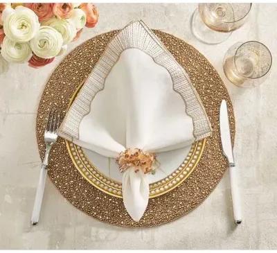 Set of 4 Gold Rush Placemats - Kim Seybert