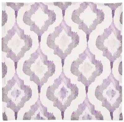 Set of 4 Watercolor Ikat Napkins - Kim Seybert - Purple