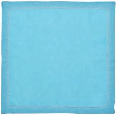 Set of 4 Classic Napkins - Kim Seybert - Blue