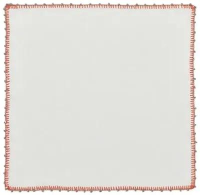 Set of 4 Knotted Edge Napkins - Kim Seybert - Orange