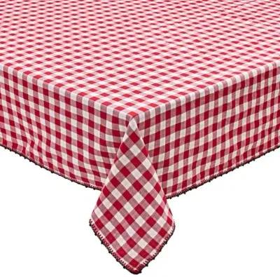 Check Tablecloth in Red & Navy - Kim Seybert