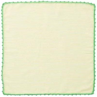 Set of 4 Seersucker Napkins - Kim Seybert - Green