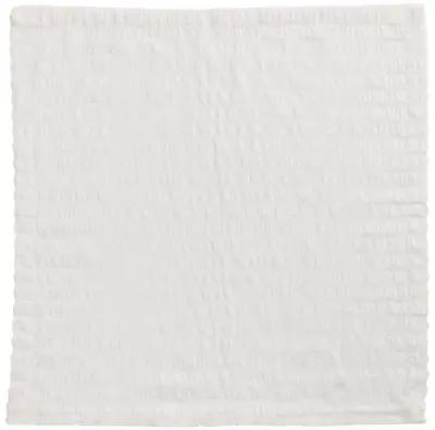 Set of 4 Seersucker Napkins - Kim Seybert - White