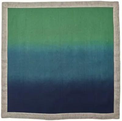 Set of 4 Dip Dye Napkins - Kim Seybert - Green