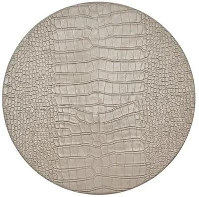 Set of 4 Croco Placemats - Kim Seybert - Beige