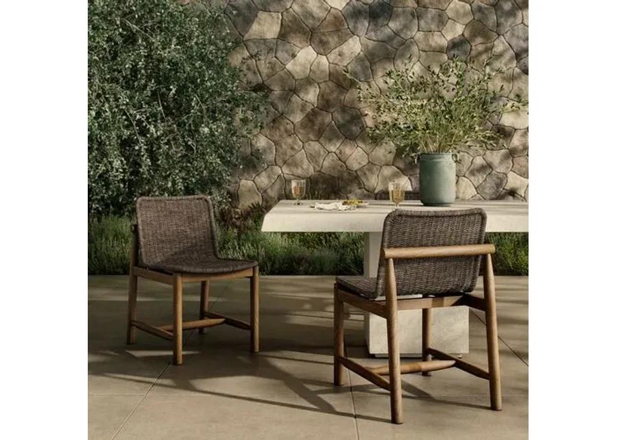 Dume Outdoor Dining Chair - Amber Lewis x Four Hands - Brown