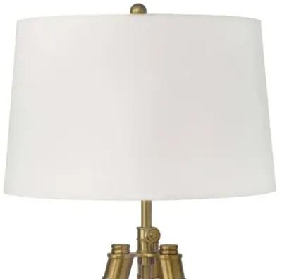 Brigitte Table Lamp - Natural Brass/Acrylic - Regina Andrew - Gold