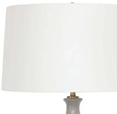 Glace Ceramic Table Lamp - White - Regina Andrew