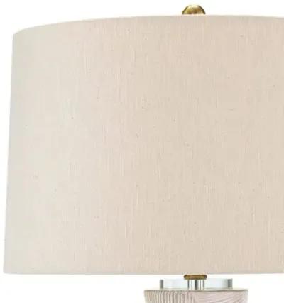 Hugo Ceramic Table Lamp - White - Regina Andrew