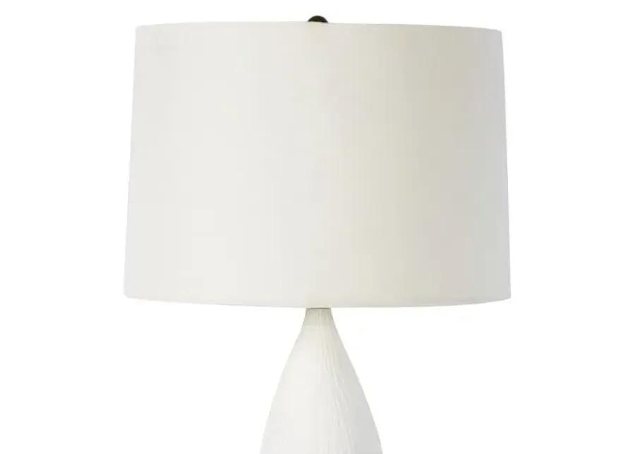 Coastal Living Hayden Ceramic Table Lamp - White - Regina Andrew