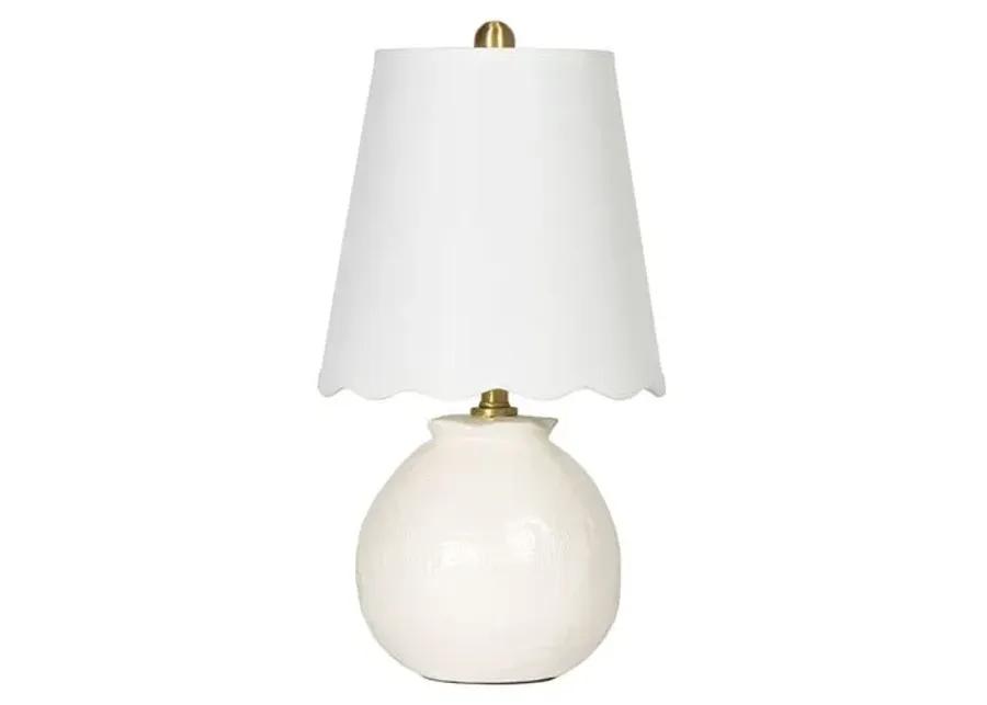 Amoria Mini Table Lamp - White - Regina Andrew