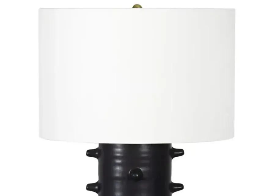 Spruce Ceramic Table Lamp - Black - Regina Andrew