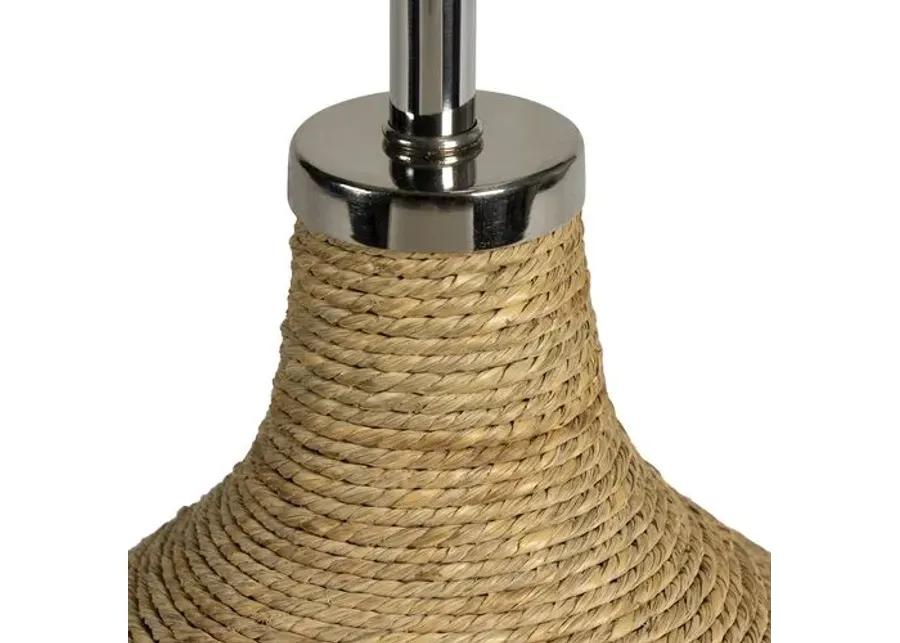 Maren Rope Table Lamp - Natural - Regina Andrew - Beige